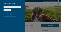 Desktop Screenshot of coyner.invisiblefence.com