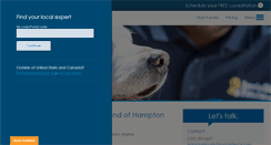 Desktop Screenshot of hamptonroads.invisiblefence.com