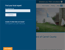 Tablet Screenshot of carroll.invisiblefence.com
