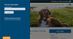 Desktop Screenshot of coastalcarolinas.invisiblefence.com