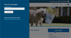 Desktop Screenshot of northland.invisiblefence.com