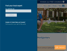 Tablet Screenshot of montgomeryal.invisiblefence.com