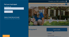 Desktop Screenshot of chicagoland.invisiblefence.com