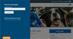 Desktop Screenshot of gulfcoast.invisiblefence.com