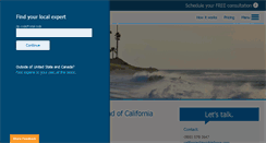 Desktop Screenshot of california.invisiblefence.com