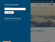 Tablet Screenshot of california.invisiblefence.com