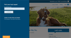 Desktop Screenshot of bigsky.invisiblefence.com