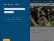 Tablet Screenshot of newmexico.invisiblefence.com