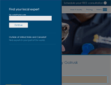 Tablet Screenshot of golrusk.invisiblefence.com