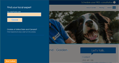Desktop Screenshot of goldenhorseshoe.invisiblefence.com