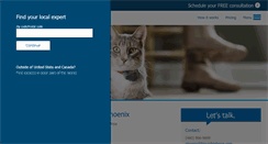 Desktop Screenshot of phoenix.invisiblefence.com
