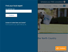 Tablet Screenshot of northcountry.invisiblefence.com