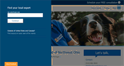 Desktop Screenshot of nwohio.invisiblefence.com