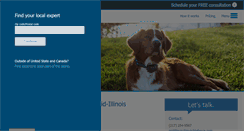 Desktop Screenshot of midillinois.invisiblefence.com