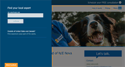 Desktop Screenshot of nenovascotia.invisiblefence.com