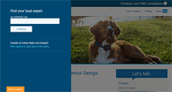 Desktop Screenshot of centralgeorgia.invisiblefence.com